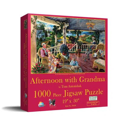 SUNSOUT AFTERNOON WITH GRANDMA 1000 PIECE JIGSAW PUZZLE FOR ADULTS MOTHERS DAY