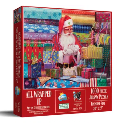 Sunsout All Wrapped Up 1000 Piece Jigsaw Puzzle For Adults Christmas In Red