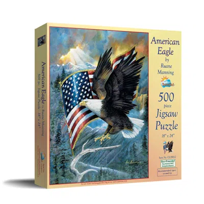 Sunsout American Eagle 500 Piece Jigsaw Puzzle For Adults Fourth Of July In Multi