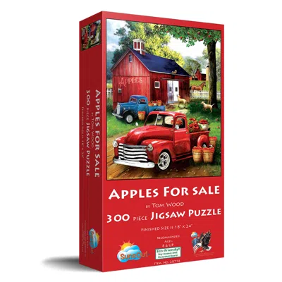 Sunsout Apples For Sale 300 Piece Jigsaw Puzzle For Adults In Multi