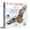 Sunsout As The Eagle Flies 600 Piece Jigsaw Puzzle For Adults Special Shape Fourth Of July In Multi