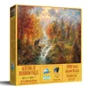 Sunsout Autumn At Rainbow Falls 1000 Piece Jigsaw Puzzle For Adults In Multi