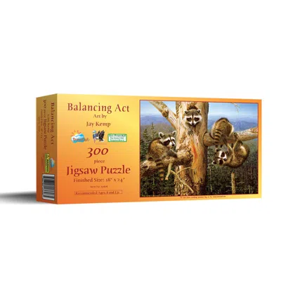 Sunsout Balancing Act 300 Piece Jigsaw Puzzle For Adults In Orange