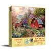Sunsout Barnyard Visit 1000 Piece Jigsaw Puzzle For Adults In Neutral