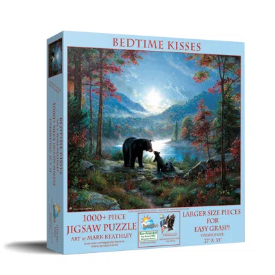 Sunsout Bedtime Kisses 1000 Piece Jigsaw Puzzle For Adults Large Pieces Mothers Day In Blue