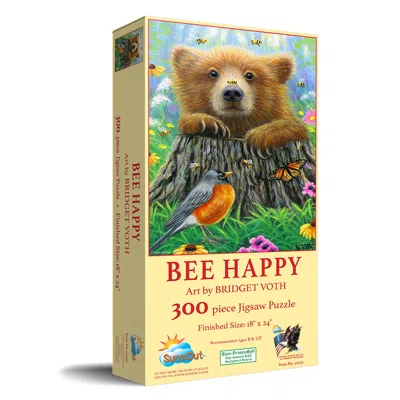 Sunsout Bee Happy 300 Piece Jigsaw Puzzle For Adults In Neutral