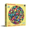 Sunsout Beetles Round Mania 500 Piece Jigsaw Puzzle For Adults In Multi