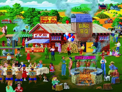 Sunsout Billy Jo's Bbq 300 Piece Jigsaw Puzzle For Adults