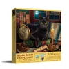 Sunsout Black Cat By Candlelight 500 Piece Jigsaw Puzzle For Adults Large Pieces In Black