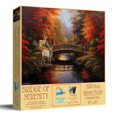 Sunsout Bridge Of Serenity 500 Piece Jigsaw Puzzle For Adults In Multi