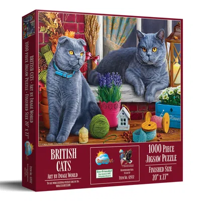 Sunsout British Cats 1000 Piece Jigsaw Puzzle For Adults In Multi