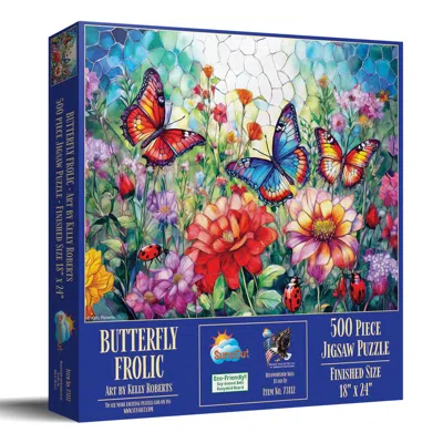 Sunsout Butterfly Frolic 500 Piece Jigsaw Puzzle For Adults