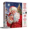 Sunsout Candy Cane Santa 500 Piece Jigsaw Puzzle For Adults Christmas In Multi