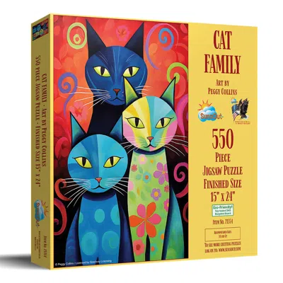 Sunsout Cat Family 550 Piece Jigsaw Puzzle For Adults In Multi