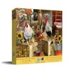 Sunsout Chickens On The Farm 1000 Piece Jigsaw Puzzle For Adults Large Pieces Thanksgiving In Yellow