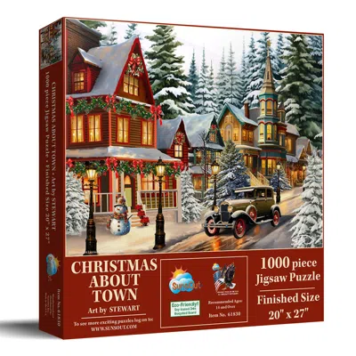 Sunsout Christmas About Town 1000 Piece Jigsaw Puzzle For Adults In Multi