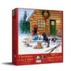 Sunsout Christmas At The Cabin 550 Piece Jigsaw Puzzle For Adults Christmas In Multi