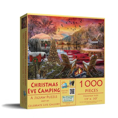 Sunsout Christmas Eve Camping 1000 Piece Jigsaw Puzzle For Adults Christmas In Multi