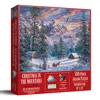 Sunsout Christmas In The Mountains 500 Piece Jigsaw Puzzle For Adults Christmas In Multi