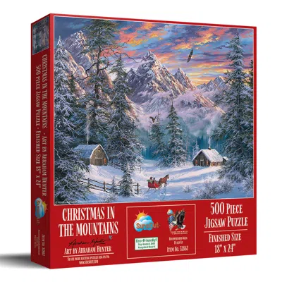 Sunsout Christmas In The Mountains 500 Piece Jigsaw Puzzle For Adults Christmas In Multi