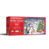 Sunsout Christmas In The Wood 300 Piece Jigsaw Puzzle For Adults Christmas In Red