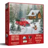 Sunsout Christmas Tree Cabin 500 Piece Jigsaw Puzzle For Adults Christmas In Multi