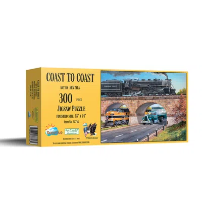 Sunsout Coast To Coast 300 Piece Jigsaw Puzzle For Adults In Multi
