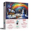 Sunsout Colorful Christmas 550 Piece Jigsaw Puzzle For Adults In Multi