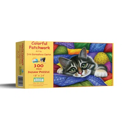 Sunsout Colorful Patchwork 300 Piece Jigsaw Puzzle For Adults In Multi
