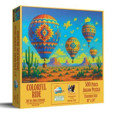 Sunsout Colorful Ride 500 Piece Jigsaw Puzzle For Adults In Multi