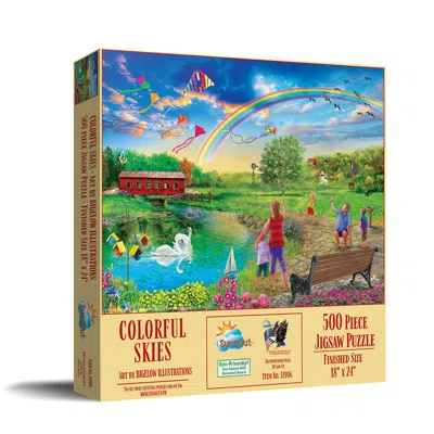 Sunsout Colorful Skies 500 Piece Jigsaw Puzzle For Adults In Multi