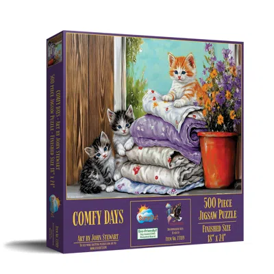 Sunsout Comfy Days 500 Piece Jigsaw Puzzle For Adults In Multi