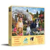 Sunsout Conservatory Garden Canines 1000 Piece Jigsaw Puzzle For Adults In Multi