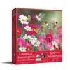Sunsout Cosmos And Hummingbirds 500 Piece Jigsaw Puzzle For Adults In Red