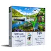 Sunsout Cottage At The Lake 550 Piece Jigsaw Puzzle For Adults In Multi