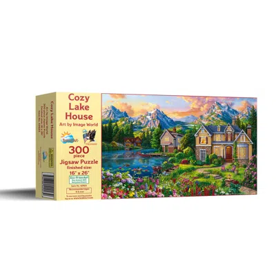 Sunsout Cozy Lake House 300 Piece Jigsaw Puzzle For Adults In Multi