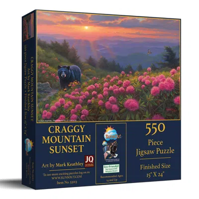 Sunsout Craggy Mountain Sunset 550 Piece Jigsaw Puzzle For Adults