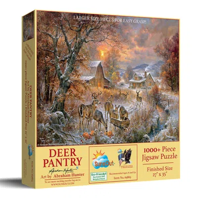 Sunsout Deer Pantry 1000 Piece Jigsaw Puzzle For Adults Large Pieces In Multi