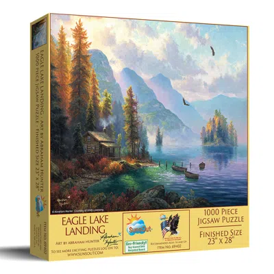Sunsout Eagle Lake Landing 1000 Piece Jigsaw Puzzle For Adults In Multi