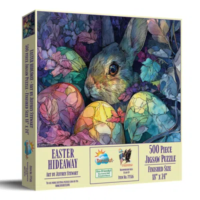 Sunsout Easter Hideaway 500 Piece Jigsaw Puzzle For Adults