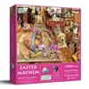 Sunsout Easter Mayhem 1000 Piece Jigsaw Puzzle For Adults In Pink
