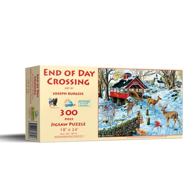 Sunsout End Of Day Crossing 300 Piece Jigsaw Puzzle For Adults In Multi