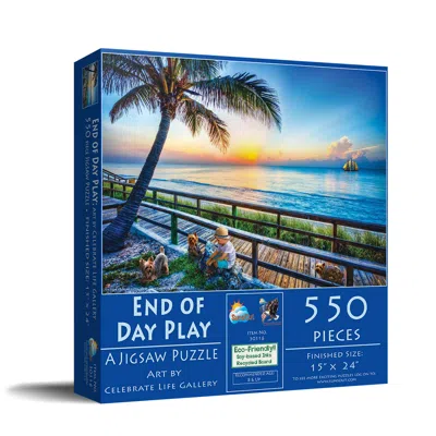 Sunsout End Of Day Play 550 Piece Jigsaw Puzzle For Adults In Multi