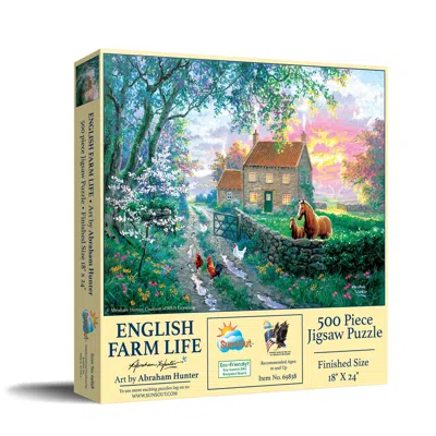Sunsout English Farm Life 500 Piece Jigsaw Puzzle For Adults In Multi