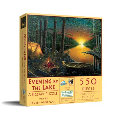 Sunsout Evening By The Lake 550 Piece Jigsaw Puzzle For Adults In Multi
