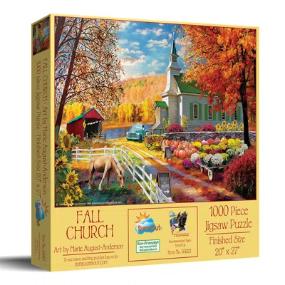 Sunsout Fall Church 1000 Piece Jigsaw Puzzle For Adults In Multi