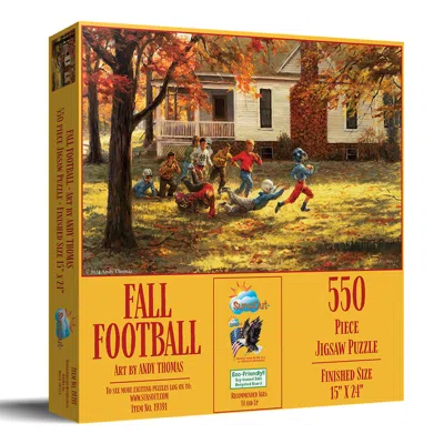 Sunsout Fall Football 550 Piece Jigsaw Puzzle For Adults In Yellow