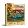 Sunsout Fall Sunset At The Barn 500 Piece Jigsaw Puzzle For Adults In Multi