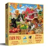 Sunsout Farm Pals 1000 Piece Jigsaw Puzzle For Adults In Yellow
