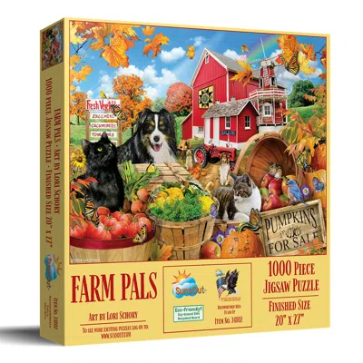 Sunsout Farm Pals 1000 Piece Jigsaw Puzzle For Adults In Yellow
